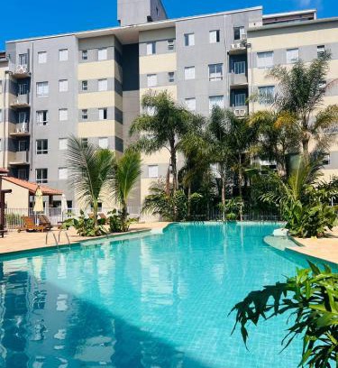 Estufa II Apartment | Burgos Home resort Jardim das Palmeiras Ubatuba JP