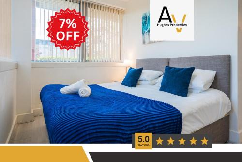 Central Milton Keynes Apartment | Business or leisure-Ready Two-Bedroom Apartment - 7 Mins from Station, Free Wi-Fi, Great for Relocation Stays By AV Hughes Properties