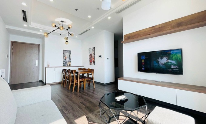 Tu Liem Apartment | căn hộ 2 phòng ngủ siêu tiện nghi tại vinhomes Skylake