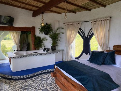 Paipa House | Cabaña Malaquita Suite - Hotel Seilan Alojamiento Rural