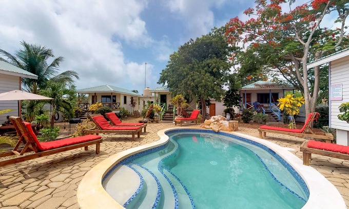 Hopkins Apartment | Cabana with WiFi and a shared pool, patio area, and grill - walk to the beach