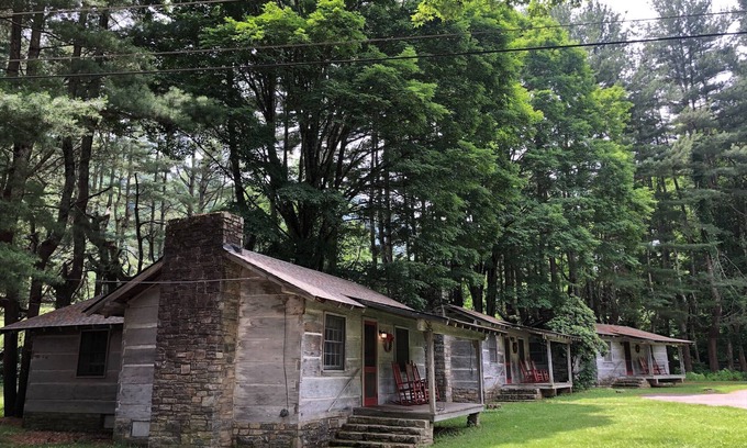 Maggie Valley Cabin | Cabin 11 - Tranquility in Pioneer Village, The Great Smoky Mountains, NC