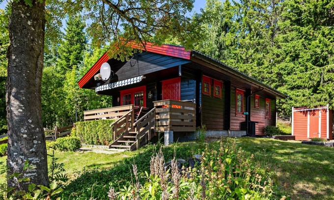 Nannestad Cabin | Cabin w wilderness feeling 20 min from airport