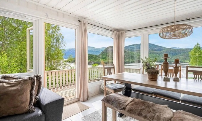 Kroderen Cabin | Cabin with breathtaking view - near Norefjell