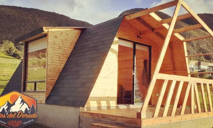 Guatavita Cabin | Cabin with the best view of the Tomine reservoir and the mountains
