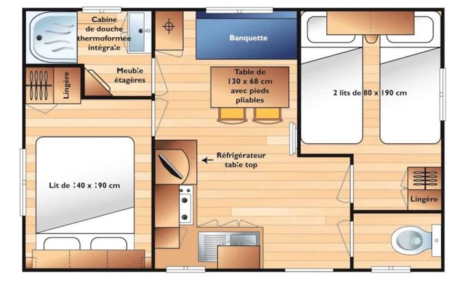 Guemene-Penfao House | Camping 3 étoiles - Piscine - eebebi