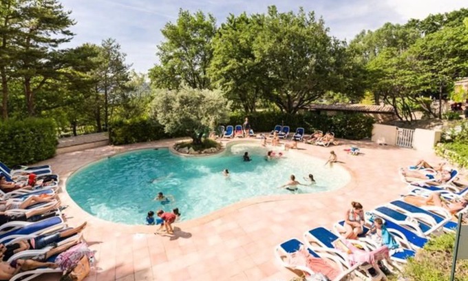 Aiguines House | Camping Chanteraine *** - Mobilhome for 4 People