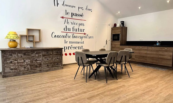 Jumieges Apartment | Camping de la Seine & SPA * * - Charming Apartment Normand – 70 m2 for 6 Travelers 6 people