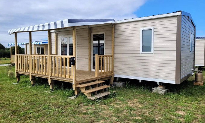 Ambon House | Camping Du Littoral * - Prestige Luxury mobile home - 32 m² 4 people