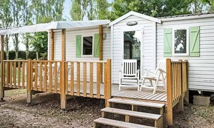 Chateauneuf-de-Galaure House | Camping Le Château de Galaure* - 3-room Comfort mobile home for 4/6 people
