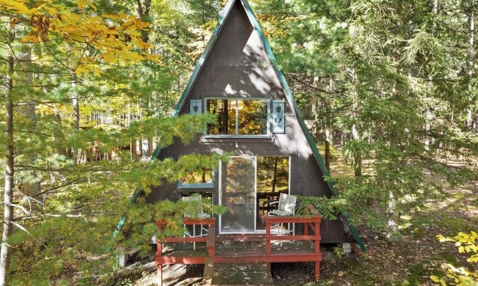 Holcomb House | Camping Hideaway | A-Frame | Rustic