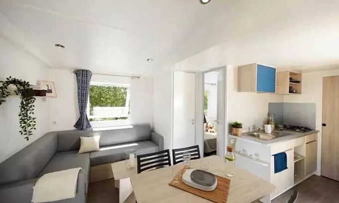 Ambon House | Camping Ker Yaoulet* - Mobile Home Evo 3 rooms 4/6 people