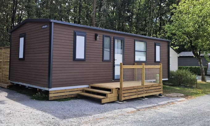 Aizenay House | Camping La Forêt * - Mobile home O'Hara 884 CJ Privilège 4 Rooms 6 People Air Conditioned