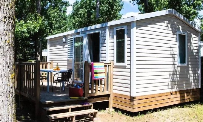 Serignan-Plage House | Camping La Maïre * - Mobile Home 3 Rooms 4 People Air Conditioned + TV
