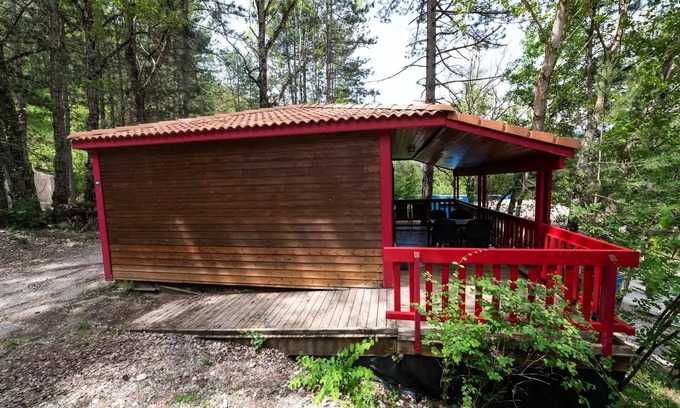 Die Ski Chalet | Camping La Pinède* - 2-room PRM chalet for 2 people