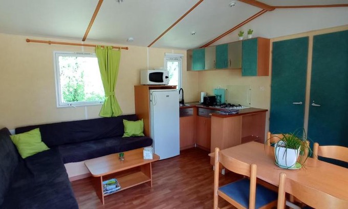 Limogne-en-Quercy Other | CAMPING LE BEL AIR Mobil home L'OLIVIER 4 personnes