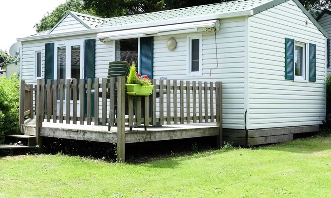 Saint-Nicolas des Eaux House | Camping Le Clos du Blavet * - Mobil home FLORES 32m2/2 bedrooms - semi-covered terrace 5 people