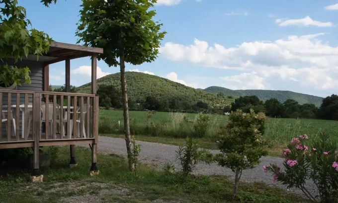 Saint-Maurice-d'Ibie House | Camping Le Sous Bois * - Mobile Home O'HARA 4 rooms 6 people