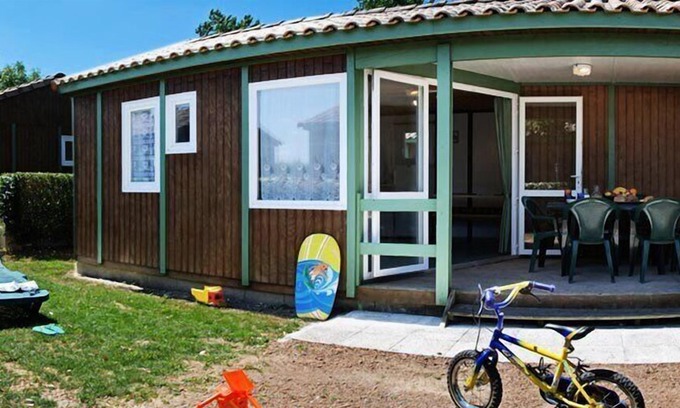 Saint-Georges-d'Oleron House | Camping Les Grosses Pierres ***** - Chalet 4 Rooms 6 People