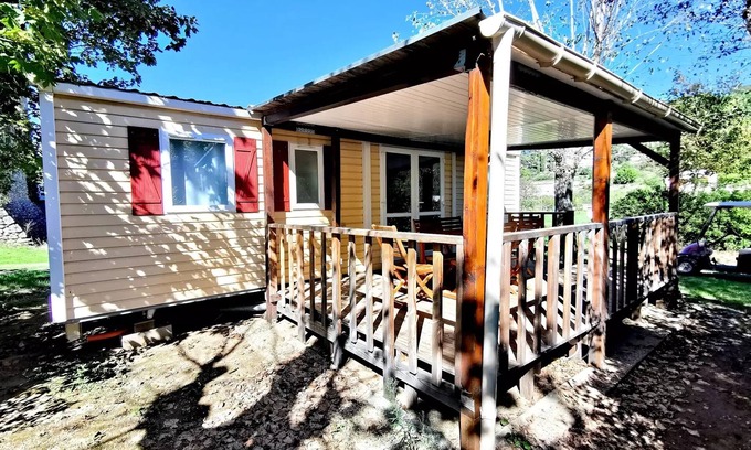 Rosieres House | Camping les Hydrangeas * - Mobile Home 4 Rooms 6 People Air Conditioned