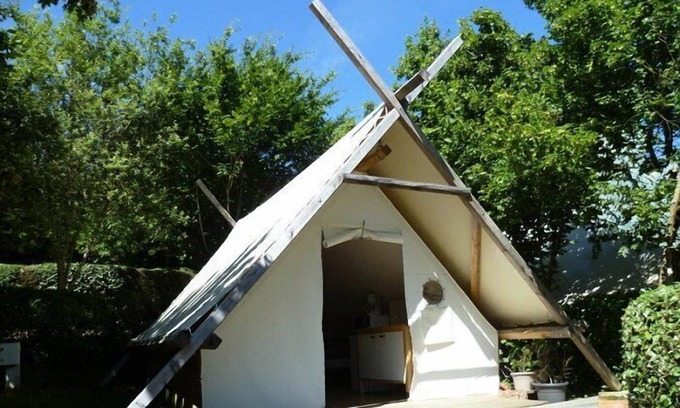 Cassagnabere-Tournas House | Camping Pré Fixe **** - Classic Prospector Tent 3 Rooms 4 People