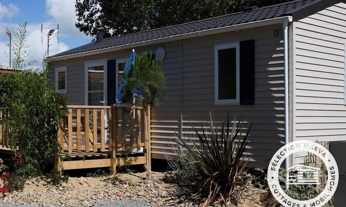 Courtils House | Camping Saint Michel *** - Maeva Camping - Mobile Home 3 Rooms 4/6 People