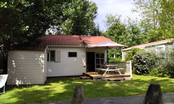 L'Aiguillon-sur-Vie Ski Chalet | Camping Ushuaïa Le Parc de La Grève * - Chalet 3 Rooms 4 People