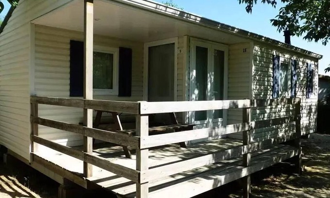 Ucel House | Camping Ushuaïa Villages les Pins d'Ucel * - PIC VERT - Mobile home 28 m² 5 to 6 people - 5 people. included in the price