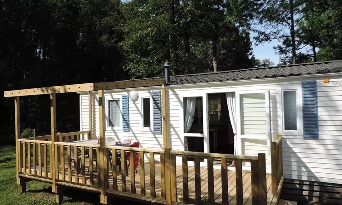 Illiers-Combray House | Campsite Le Bois Fleuri * - Mobile Home 4 Rooms 6 People