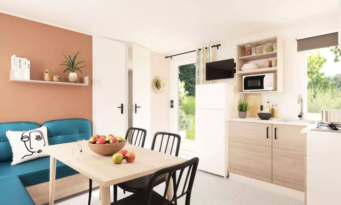 Illiers-Combray House | Campsite Le Bois Fleuri * - Mobile Home 4 Rooms 6 People