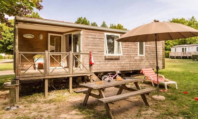 Ingrandes House | Campsite Le Petit Trianon**** - Mobile home Lodge 4 rooms 6 people