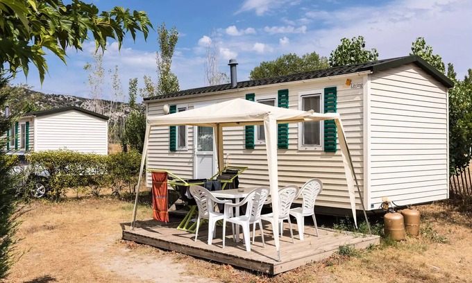 Torreilles-Plage House | Campsite Les Dunes* - Mobil-home Classic 3 rooms 4 people air conditioned