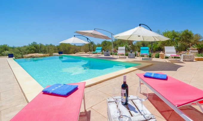 Ses Salines Villa | CAN XESQUET - Villa with private pool in Ses Salines. Free WiFi