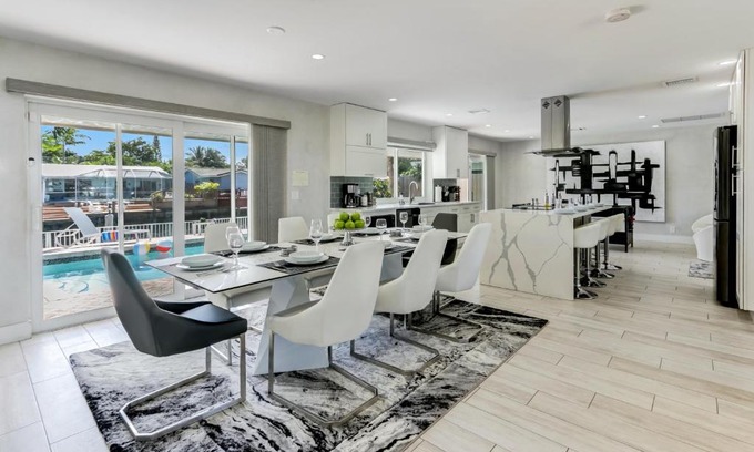 Coral Ridge Isles House | Canal - Water view, private pool, near beach