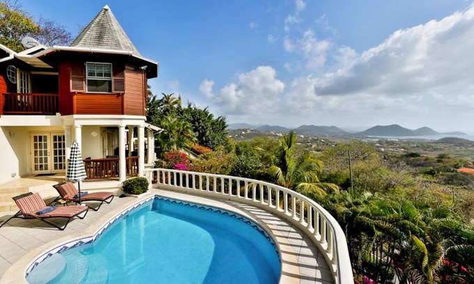 Cap Estate Villa | Cap Estate Villa Sleeps 8 Pool Air Con WiFi