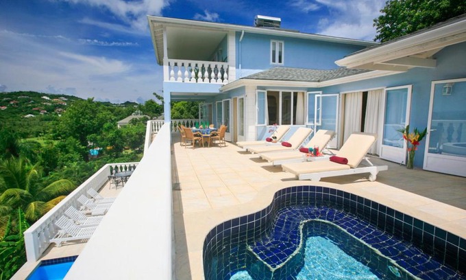 Cap Estate Villa | Cap Estate Villa Sleeps 8 Pool Air Con WiFi