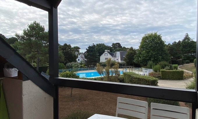 Carnac Apartment | CARNAC Apartment 3 rooms Duplex - 5 persons - Collective swimming pool - WIFI