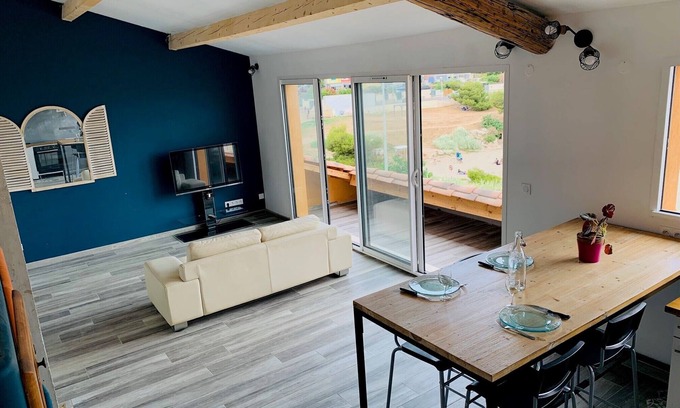 Martigues Apartment | Carro, Appartement Avec Terrasse vue Mer, 2 Chambres