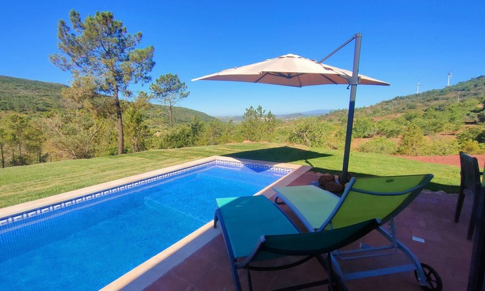 Silves Villa | Casa da Alfarrobeira 4P+baby private pool and great view
