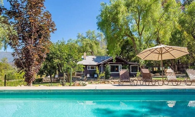 Ojai House | Casa A'way Stunning Ojai Bungalow w/pool & sunset