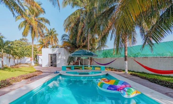 Progreso Municipality House | Casa Amaite Oasis privado con Alberca en Progreso