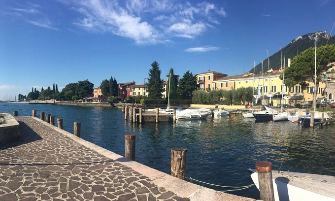 Bogliaco Apartment | Casa Bogliaco, on the old port of Bogliaco