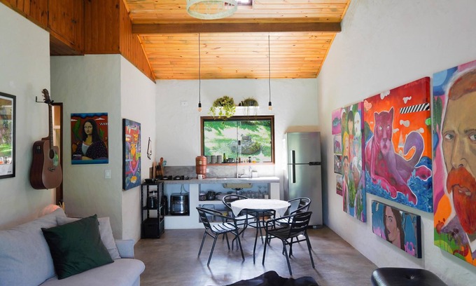 Interior de Sao Paulo House | Casa c/Pisc. e Cachoeira em São Francisco Xavier!