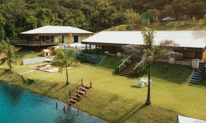Agua Limpa House | Casa da Rosa (Enseada dos Bacuris) - Lago das Brisas
