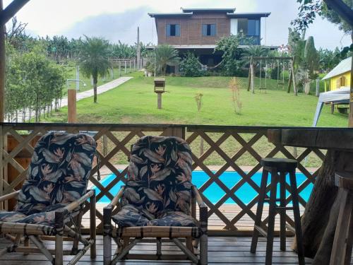 Barra Velha House | Casa de campo para 10 pessoas perto do Beto Carrero - Chácara - sítio - piscina - campo