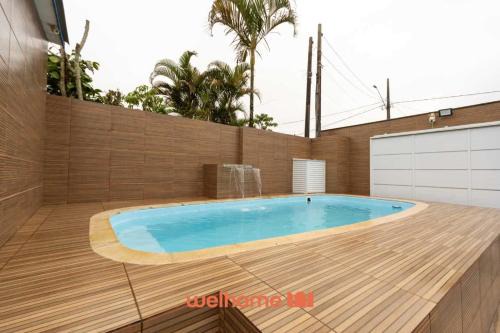 Santa Terezinha House | Casa em Itanhaém com piscina e churrasqueira