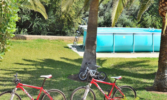 Cala Murada House | Casa Jardin 192 cosy house with swimming pool, large outdoor area, barbecue and bicycles