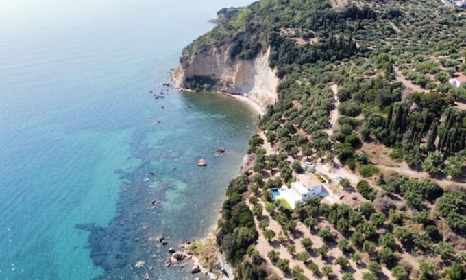 Aipeia House | Casa Kastellia Peloponnese Koroni Messinia, 1st sea line with pool! panoramic view