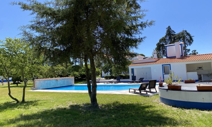 Montijo Villa | Casa Laranjeira 6 Personnes Grande piscine chauffée - Villa Casas da Judia (T3)