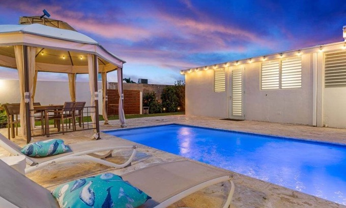 Quebrada Fajardo Villa | Casa Larimar with pool +solar system near beach
